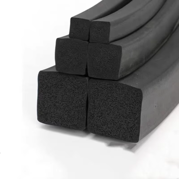 solid sponge strip epdm rubber foam sponge strip