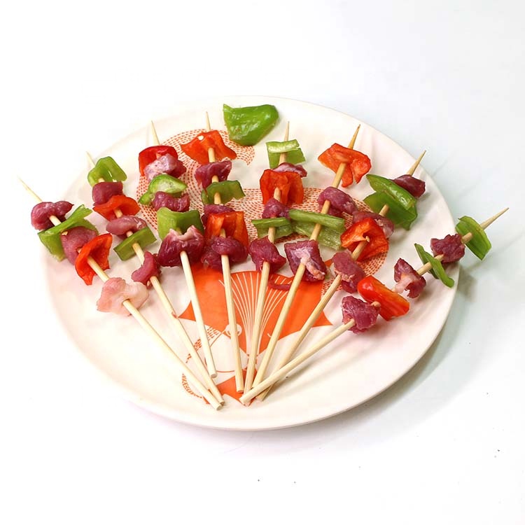 EVEN Hot Sale Natural Color Eco-friendly Bamboo BBQ Skewer Stick Bamboo Skewer With Cheap Price