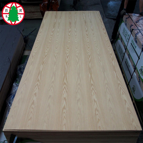 Natural Ash veneer fancy MDF board 3mm