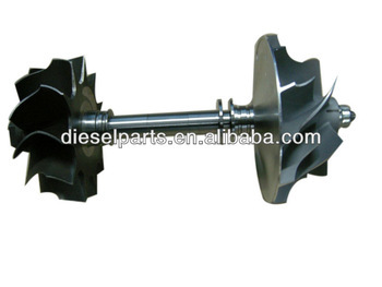 Turbo turbine wheel shaft TA5130