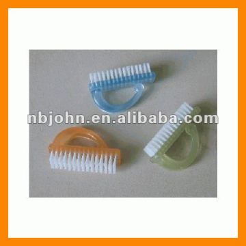 Plastic foot bath brush