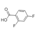 Ácido 2,4-difluorobenzóico CAS 1583-58-0