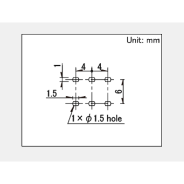 Spun series push switch