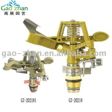 zinc impulse sprinkler for garden watering