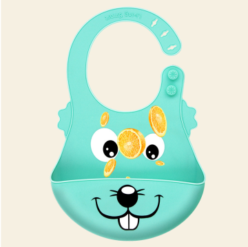 FDA Waterproof Silicone Baby Bib Children Feeding Bib