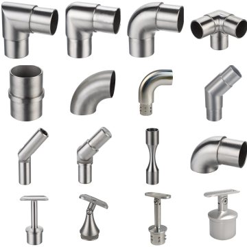 Inox Ajustable Pipe Joiner Handrail Fittings with CE