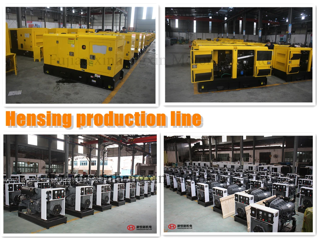 20HP to 2000HP 50Hz 60Hz 3 Phase Single Phase 4 Stroke Hensing Brand Diesel Generator Set