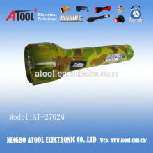Best price camouflage color plastic led flashlight torch