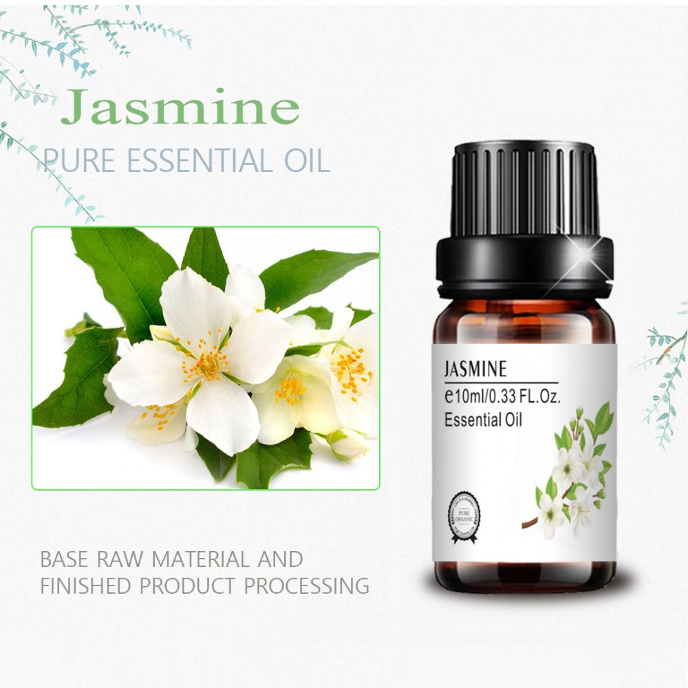 Etiqueta privada 100pure skincare jasmine masaje de aceite esencial