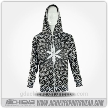 wholesale printed classic zip sweatshirt hot sale men hoody