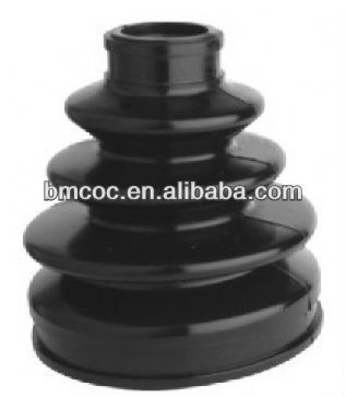 Custom convoluted rubber bellows