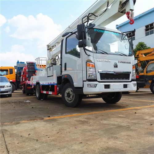 17.5m Jianglin Folding Arm Truck Operasi Ketinggian Tinggi