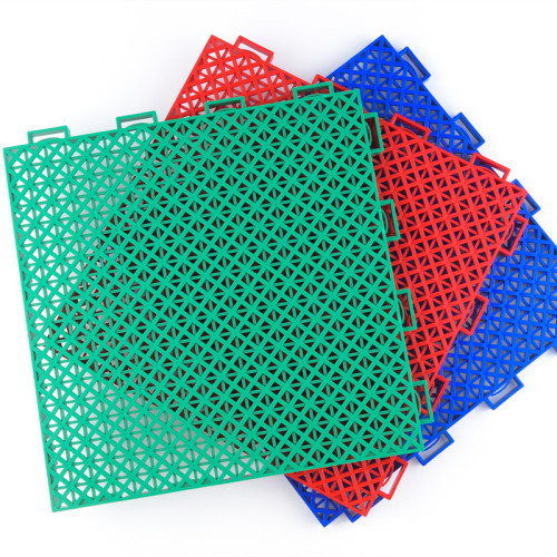 Materiale plastico esterno di esterno piastrelle a interblocco modulari