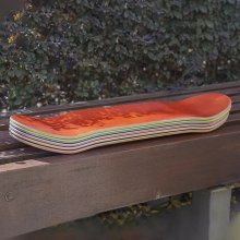 Customizable 7-Layer Maple Skateboard Decks with Deep Concave and Wood Finish