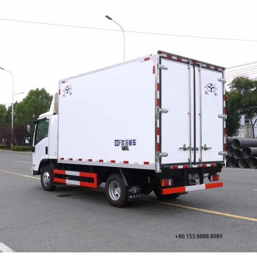 Isuzu 4X2 refrigerator truck freezer truck