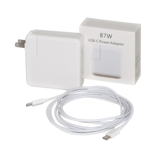 87W USB C Adaptor daya untuk Apple macbook