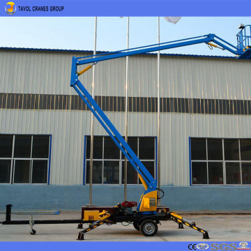 10m Articulated Towable One Man Boom Lift