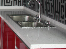 Quartz Stone for Kitchen Countertop and Hospitality Bathroom Vanity (YQ -QC 001)
