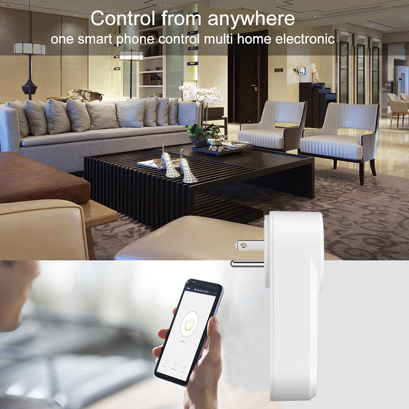 Hot Sale Enclosure Wireless Echo 240V Wall Power Tplink Zigbee USB Home Extension Smart Outlet Wifi Socket Plug