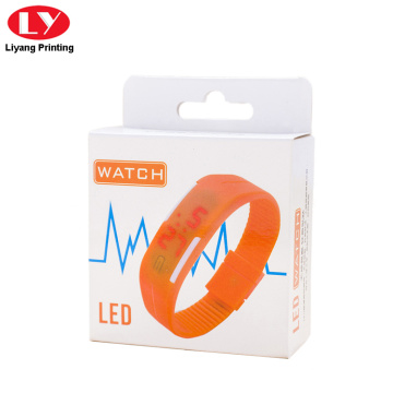 Paper packaging led watch hanging box