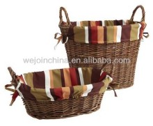 Laundry Usage Wicker Hamper