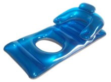 floating air bed lounge