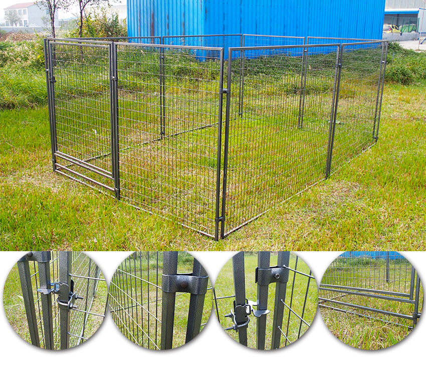 Große Hundehütte im Freien outdoor large dog kennel