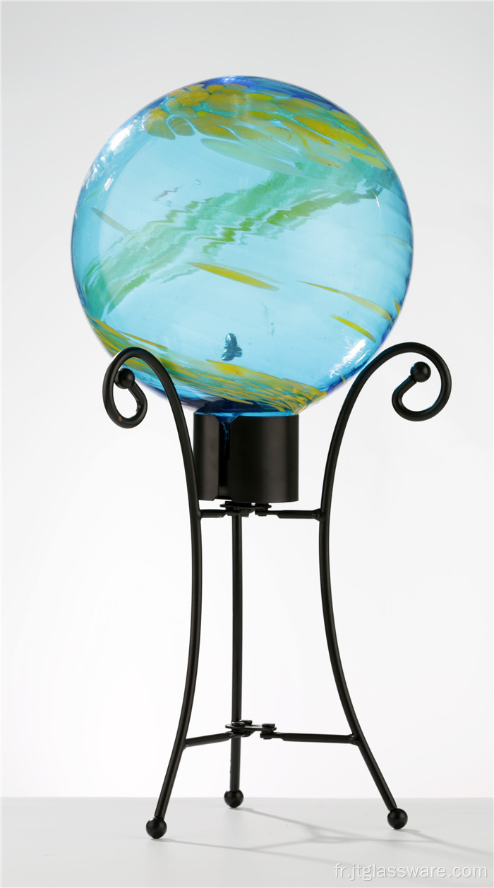 Boule de jardin de salle de bal de jardin en borosilicate