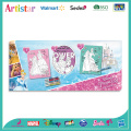 DISNEY PRINCESS canvas coloring set