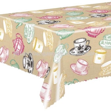 vinyl tablecloths with flannel back or nonwoven back