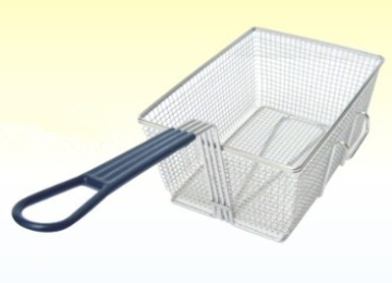 Stainless Steel Rectangular Basket for Commercial Home Use