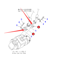 HD785-7 FLANGE 561-61-85660