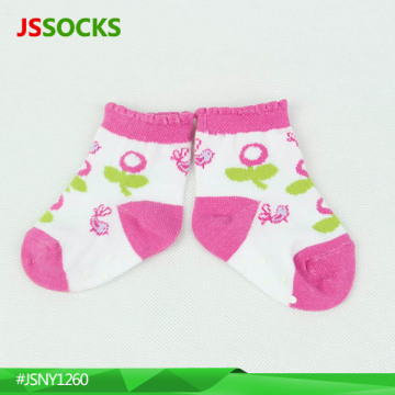 wholesale fancy baby socks infant baby socks with pink flower