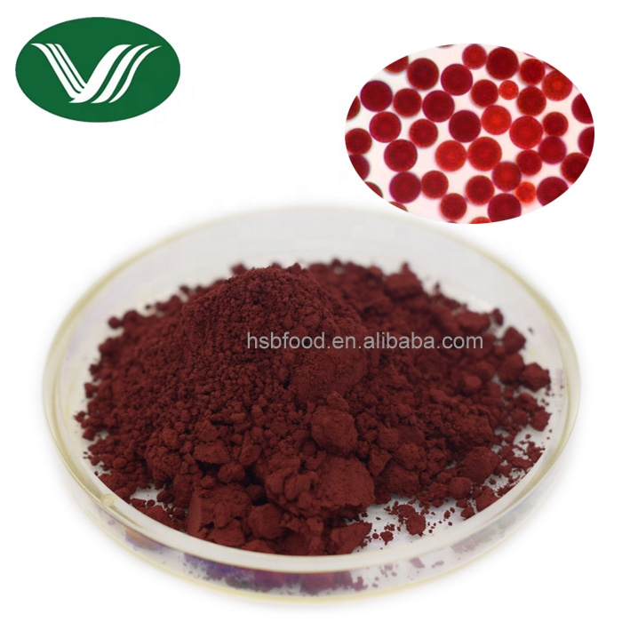 100% Pure Natural Haematococcus Pluvialis Extract Astaxanthin Powder