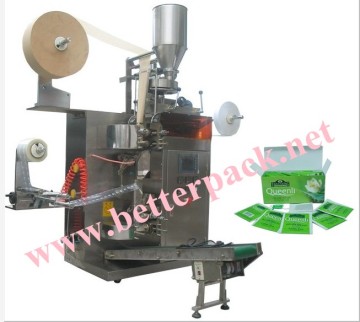 tea bags packing machine with inner and outer bags