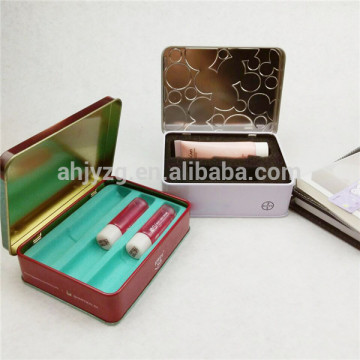 metal perfume packaging box with eva tray