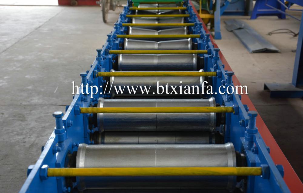 Steel Roof Ridge Capping Machine