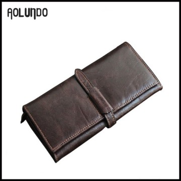2016 Hot Selling human leather wallet wholesale genuine leather wallet for men