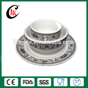 3pcs Dinner Set Ceramic/ 3pcs Ceramic Breakfast Set Porcelain