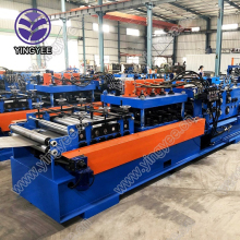 Customized shape automatic CZ purlin forming machine