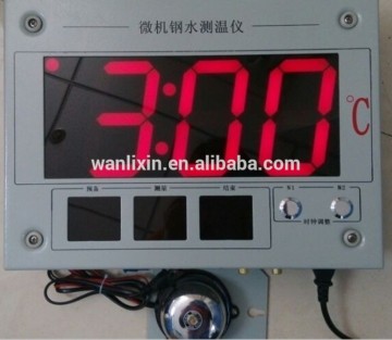 wireless temperature measuring instrument for molten steel