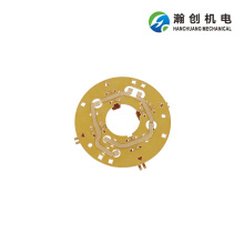 Vehicle air conditioning brush frame cooling fan