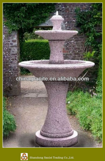 large cantera stone fountains
