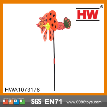Outdoor Kids Dot 3D Animal Insect Mini Windmill Toy