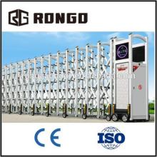 electric automatic factory retractable gates from gate manufacturer