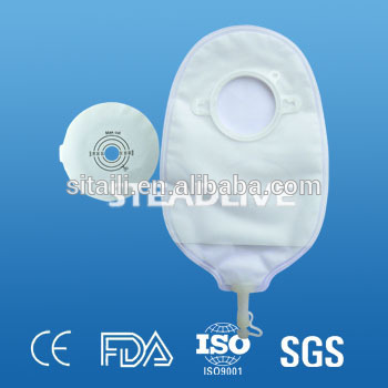 two piece volume 280ML urine ostomy care pouch