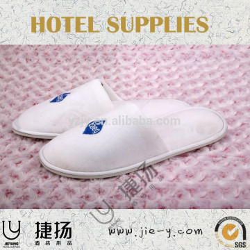 good quality slipper sole cut velvet hotel disposable slipper yangzhou hotel slipper factory