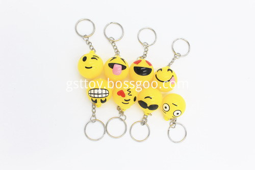 Emoticon Key Chain