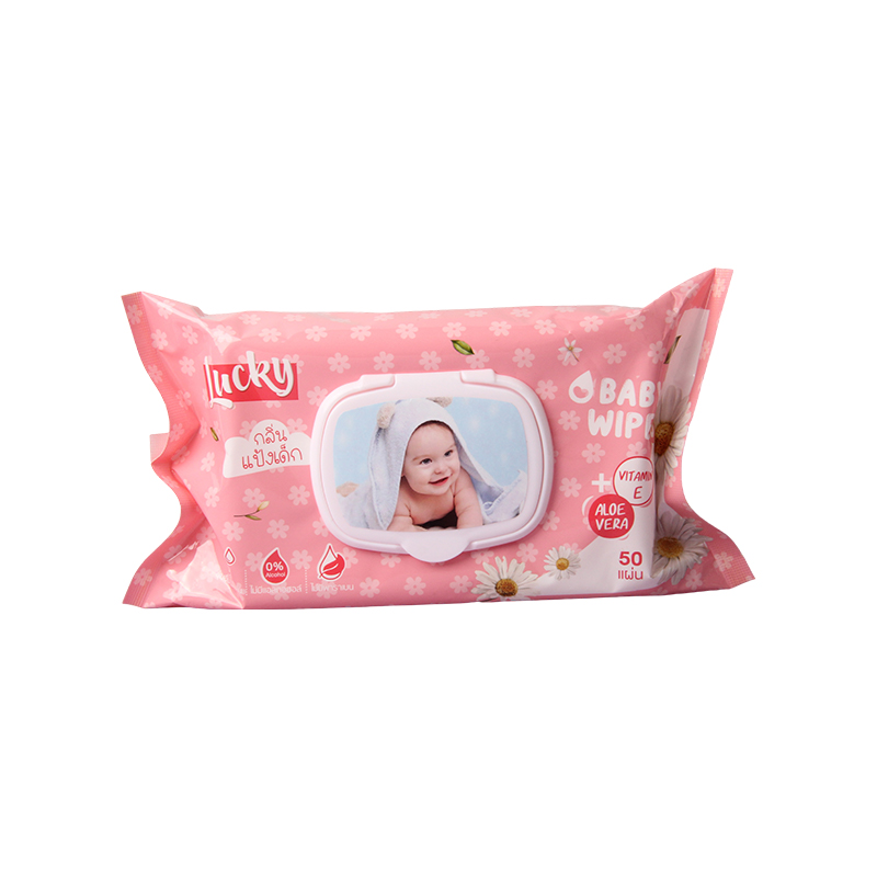 Babyfeuchttücher mit Hüllen-Taschenpackung