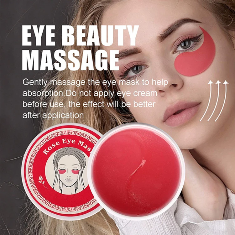 Beauty Under Eye Patches Eye Firming Moisturizing Rose Collagen Eye Mask